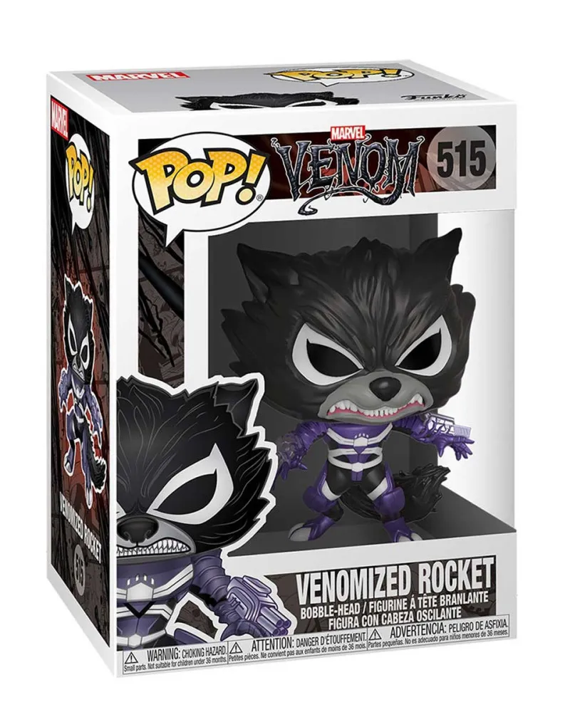 Bobble Figure Marvel Venom POP! - Venomized Rocket 