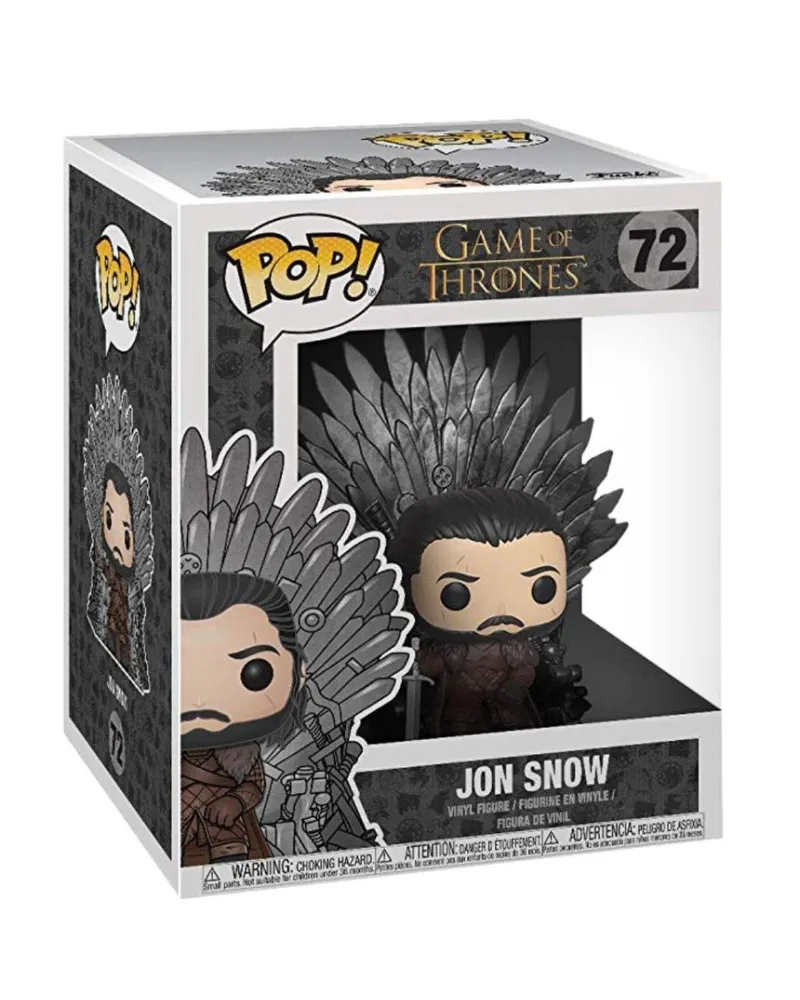 Bobble Figure Pop! Game Of Thrones -  Jon Snowsitting On Throne 