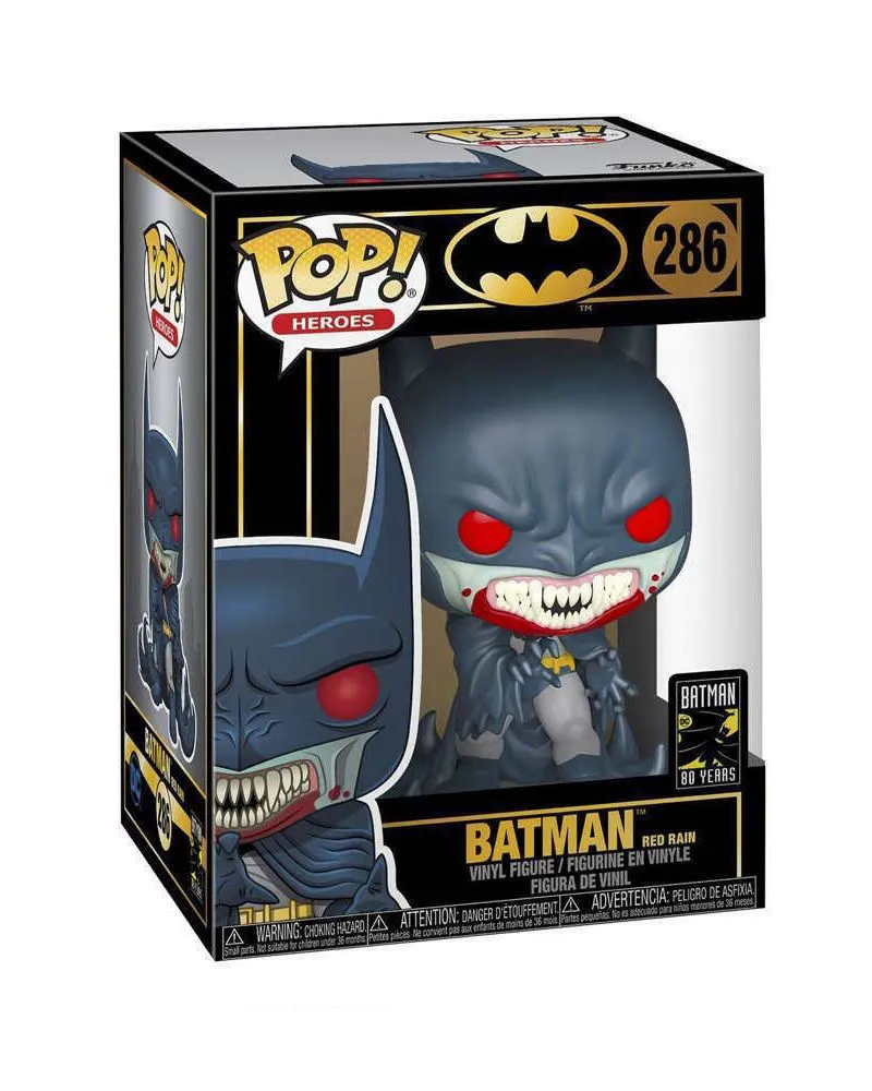 Bobble Figure Batman 80th Pop! - Red Rain 