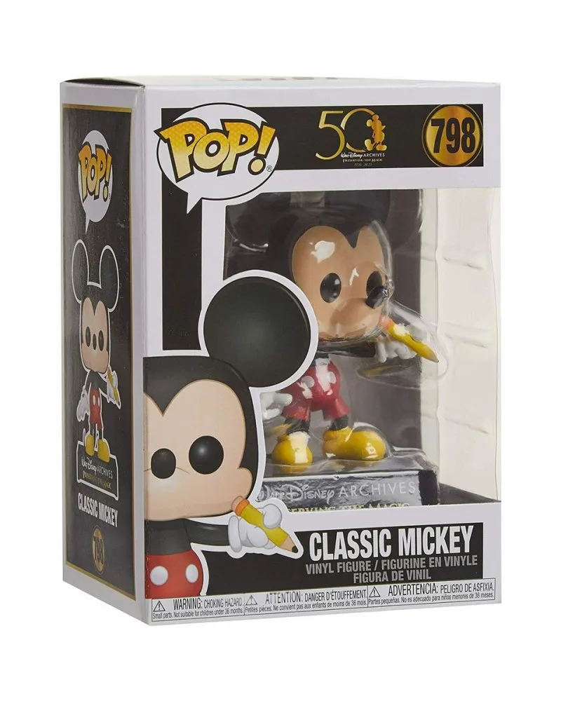 Bobble Figure Disney Archives Pop! - Classic Mickey 