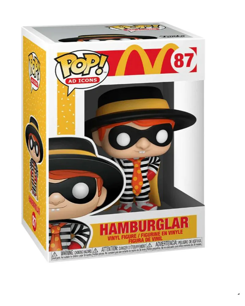 Bobble Figure Mcdonalds Pop! - Hamburglar 