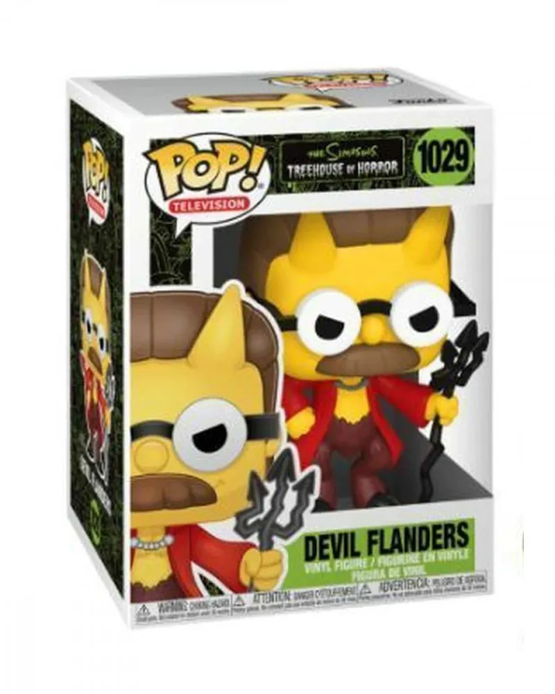 Bobble Figure The Simpsons Pop! - Devil Flanders 