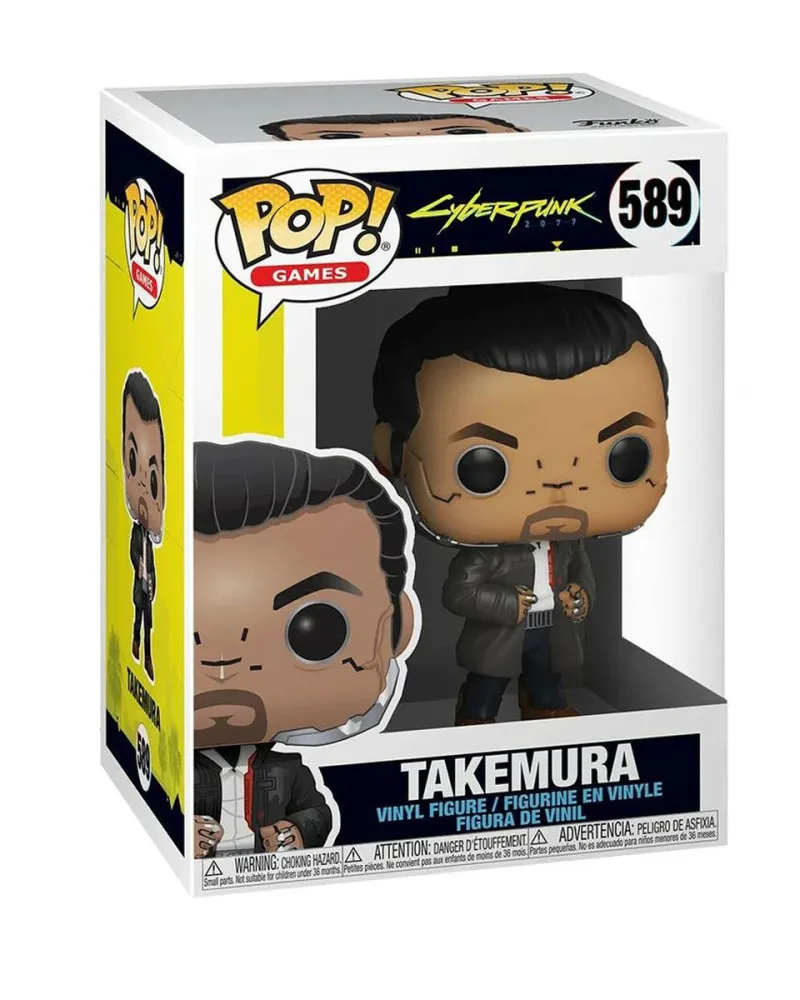 Bobble Figure Cyberpunk 2077 Pop! - Takemura 