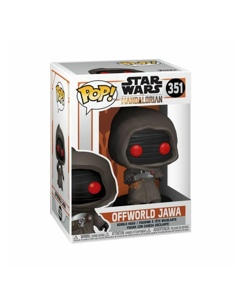 Bobble Figure Star Wars Mandalorian Pop! - Offworld Jawa 