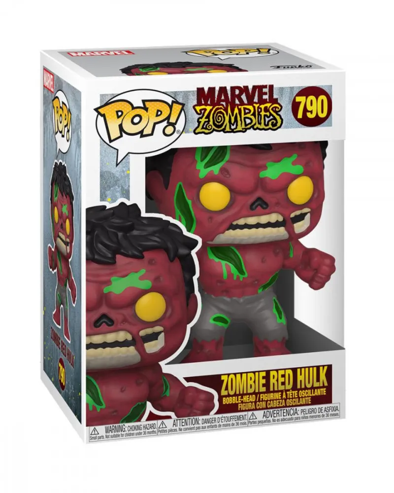 Bobble Figure Marvel Zombies POP! - Zombie Red Hulk 