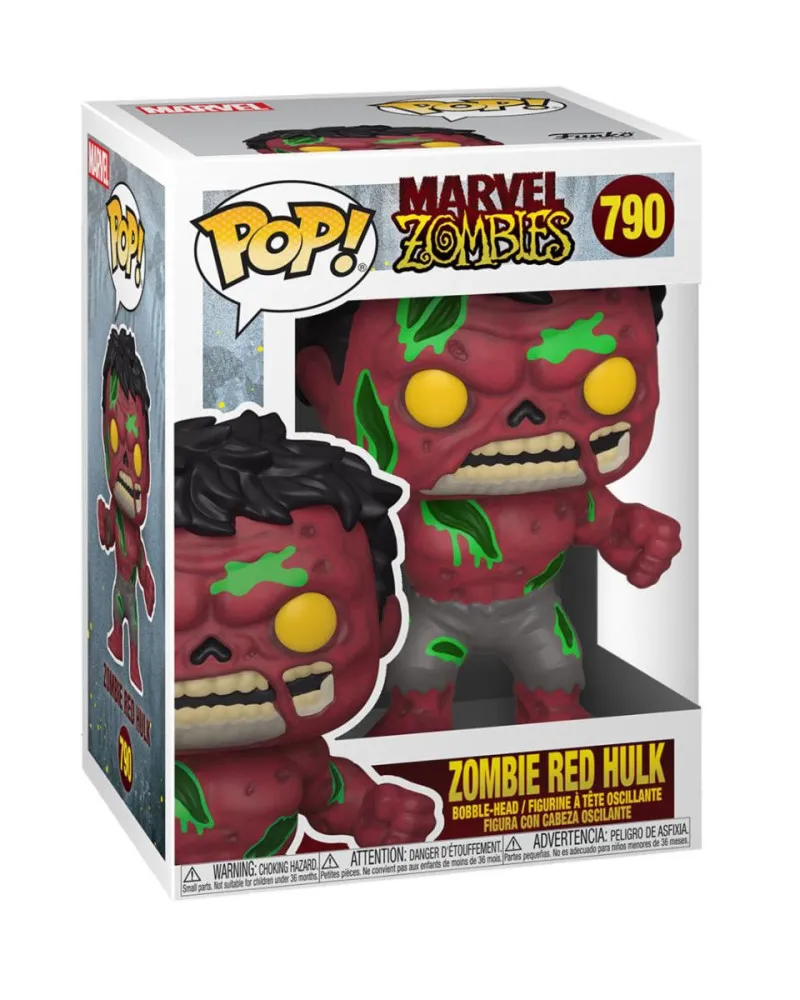 Bobble Figure Marvel Zombies POP! - Zombie Red Hulk 