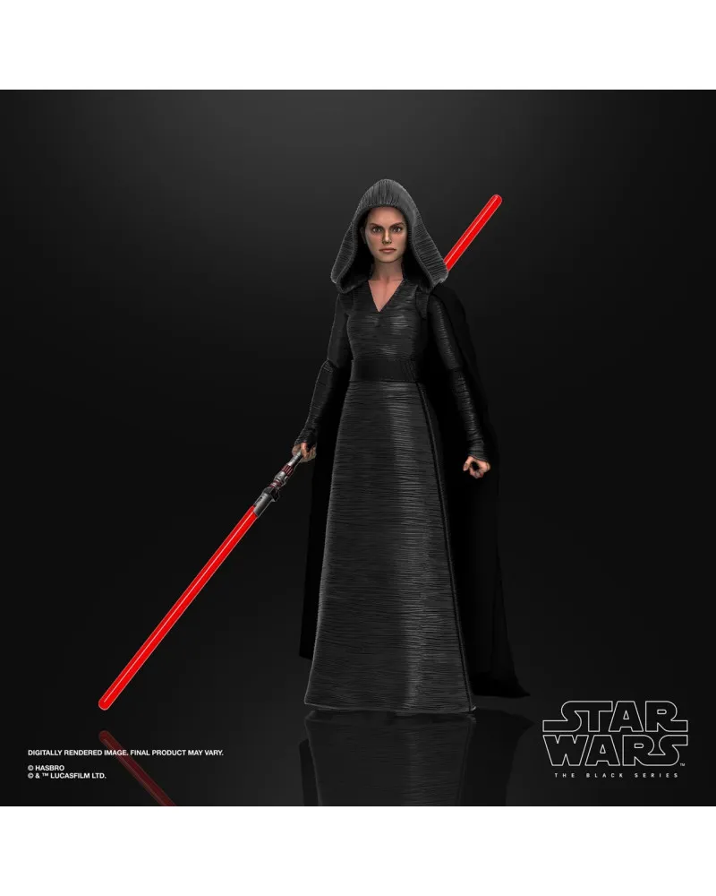 Action Figure Star Wars The Rise of Skywalker Black Series - Rey ( dark side vision ) 
