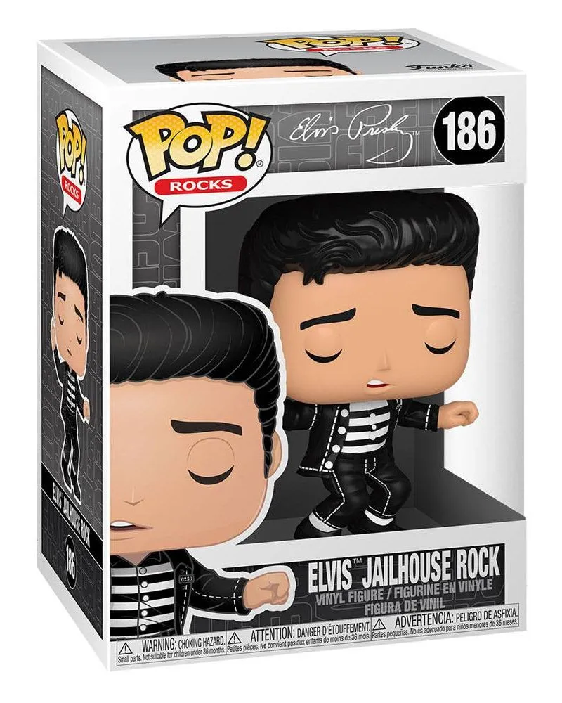 Bobble Figure Rocks POP! - Elvis - Jailhouse Rock 