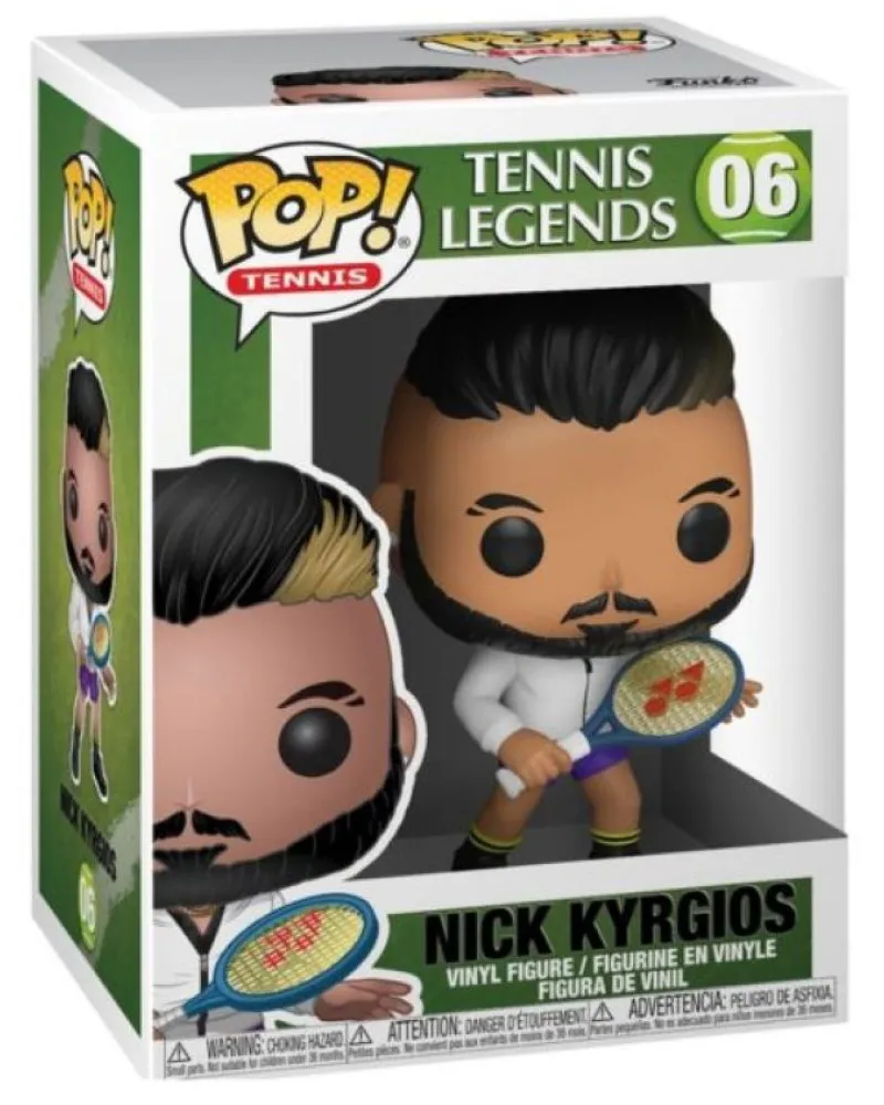 Bobble Figure Tennis Legends POP! - Nick Kyrgios 