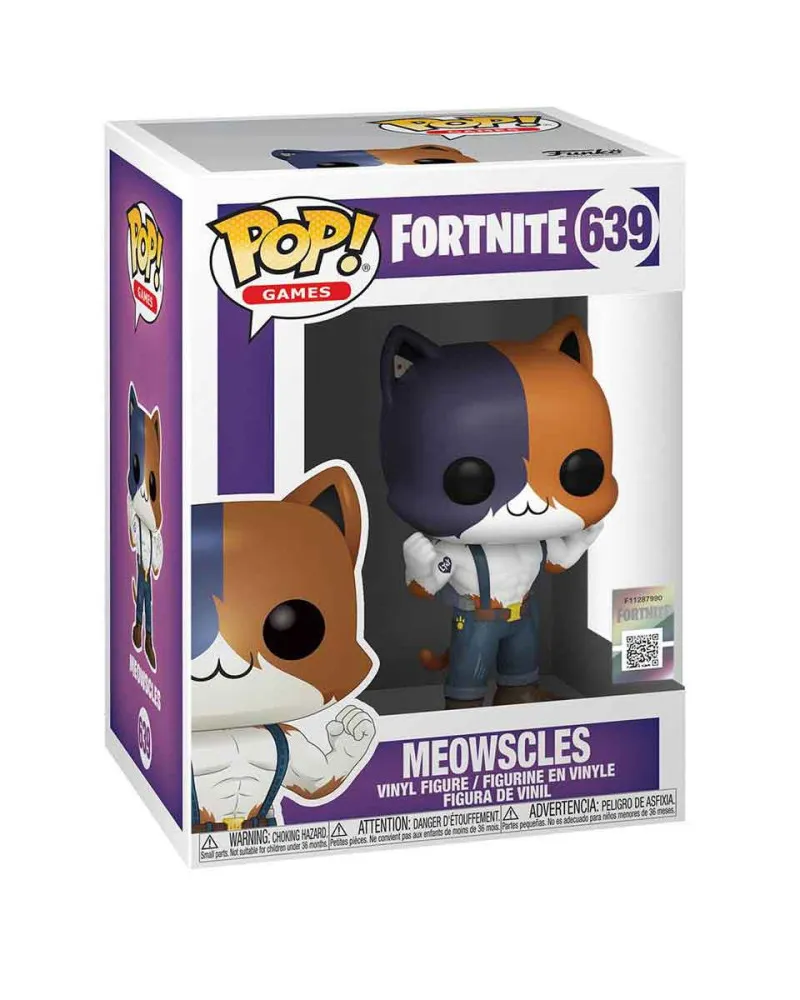Bobble Figure Fortnite POP! - Meowscles 