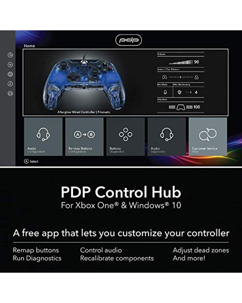 Gamepad PDP Afterglow Prismatic 