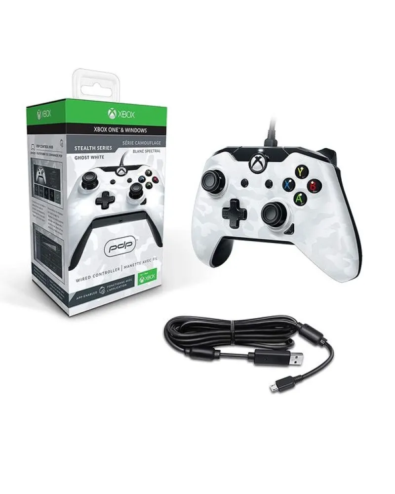 Gamepad PDP Ghost White 