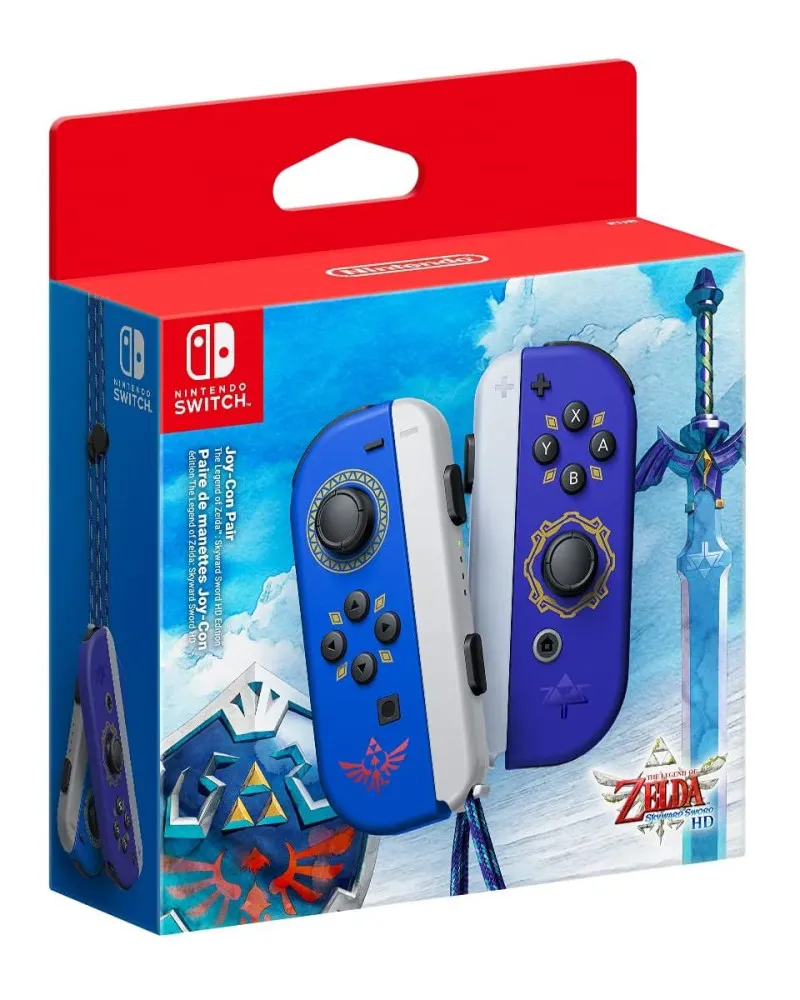 Gamepad Joy-con Pair Zelda Skyward Sword Edition 