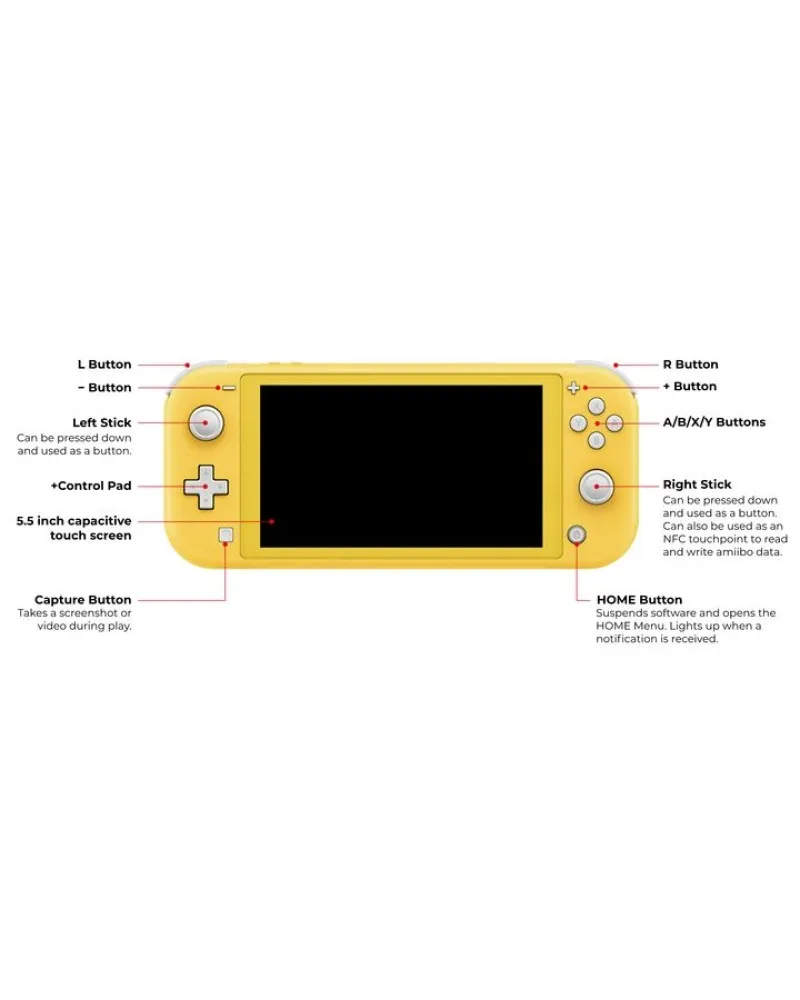 Konzola Nintendo Switch Lite - Yellow 