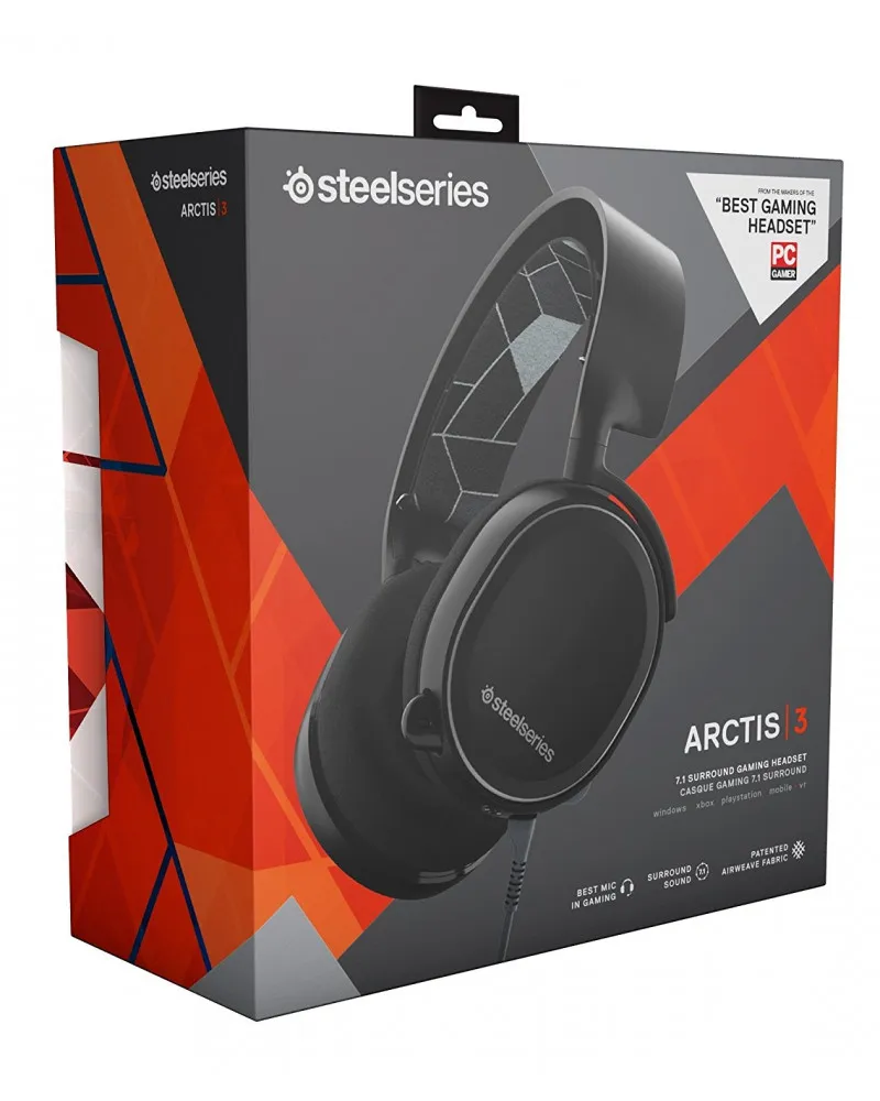 Slušalice Steelseries Arctis 3 - Black 