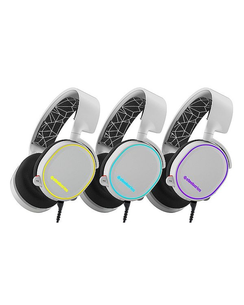 Slušalice Steelseries Arctis 5 - White 