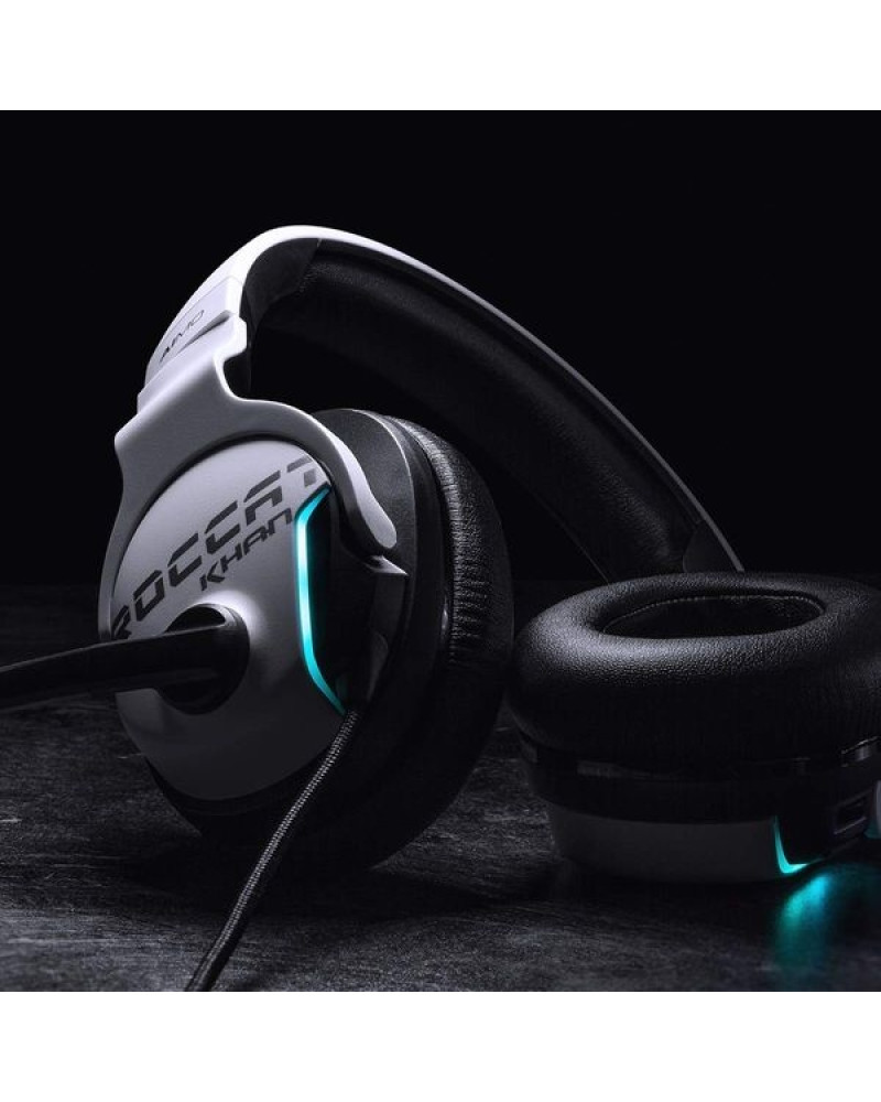 Slušalice Roccat - KHAN AIMO - 7.1  RGB - White 