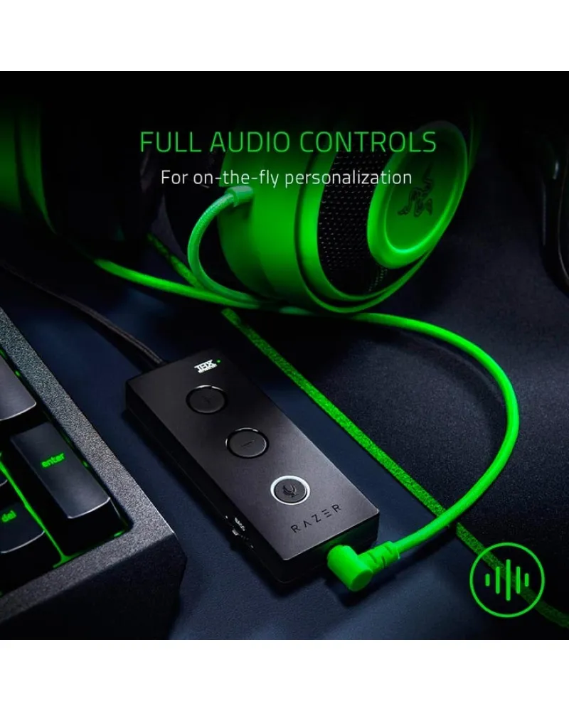 Slušalice Razer Kraken Green - Tournament Edition With USB Audio Controler NP 