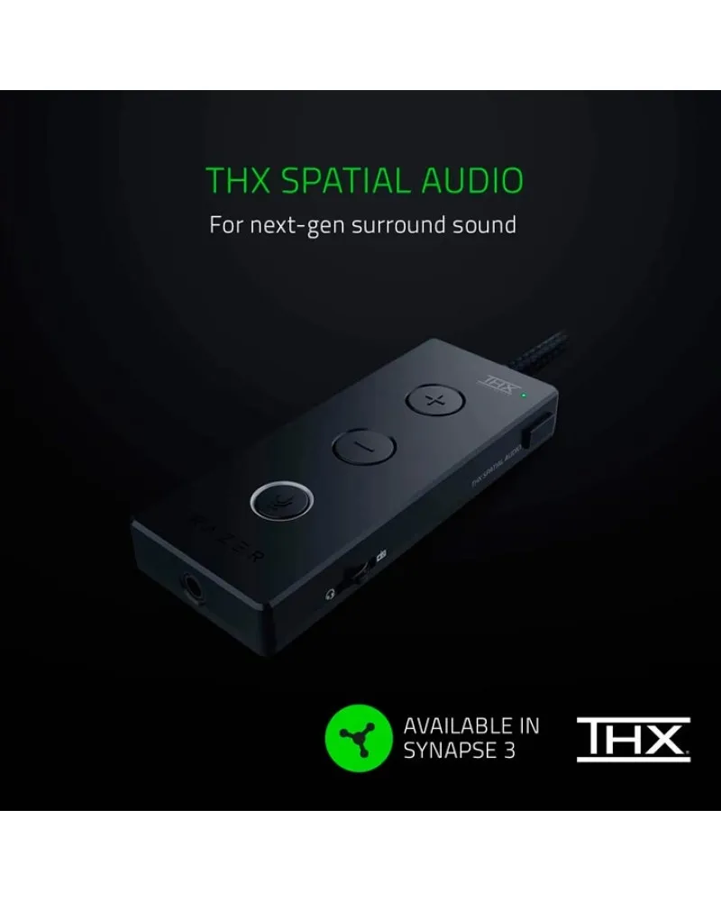 Slušalice Razer Kraken Black - Tournament Edition With USB Audio Controler 