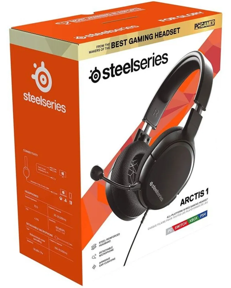 Slušalice Steelseries Arctis 1 - Black 