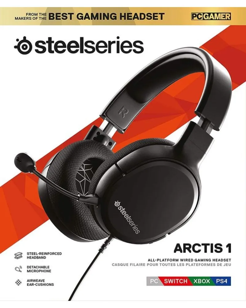 Slušalice Steelseries Arctis 1 - Black 