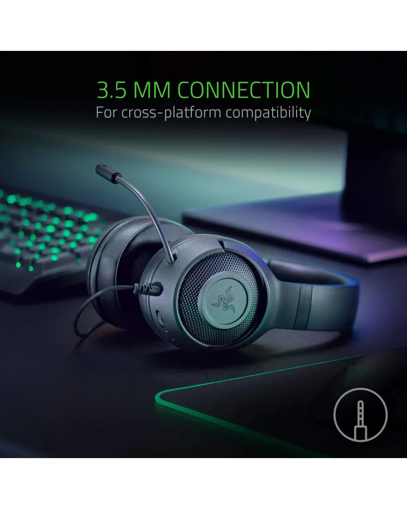 Slušalice Razer Kraken X Black 