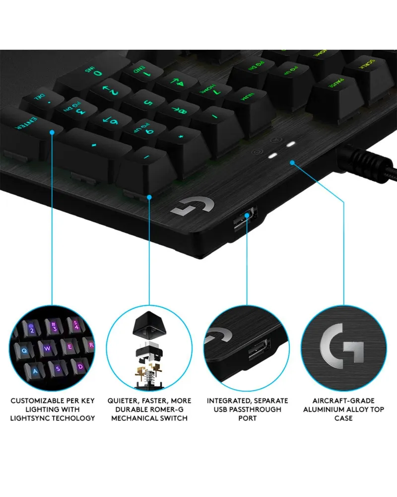 Tastatura Logitech G512 SE 