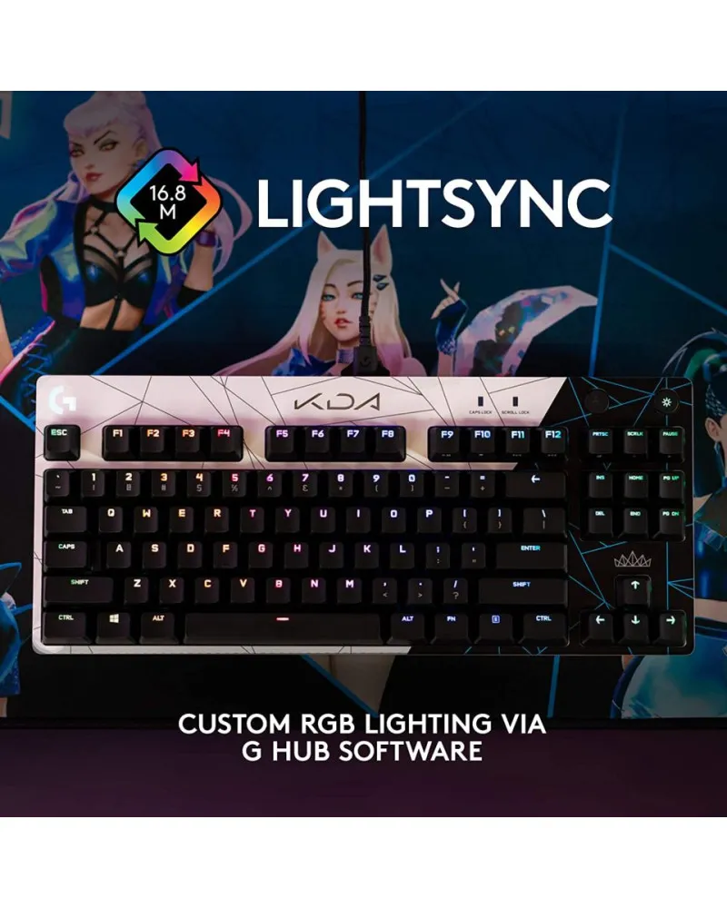 Tastatura Logitech Pro - League Of Legends - Limited Edition 