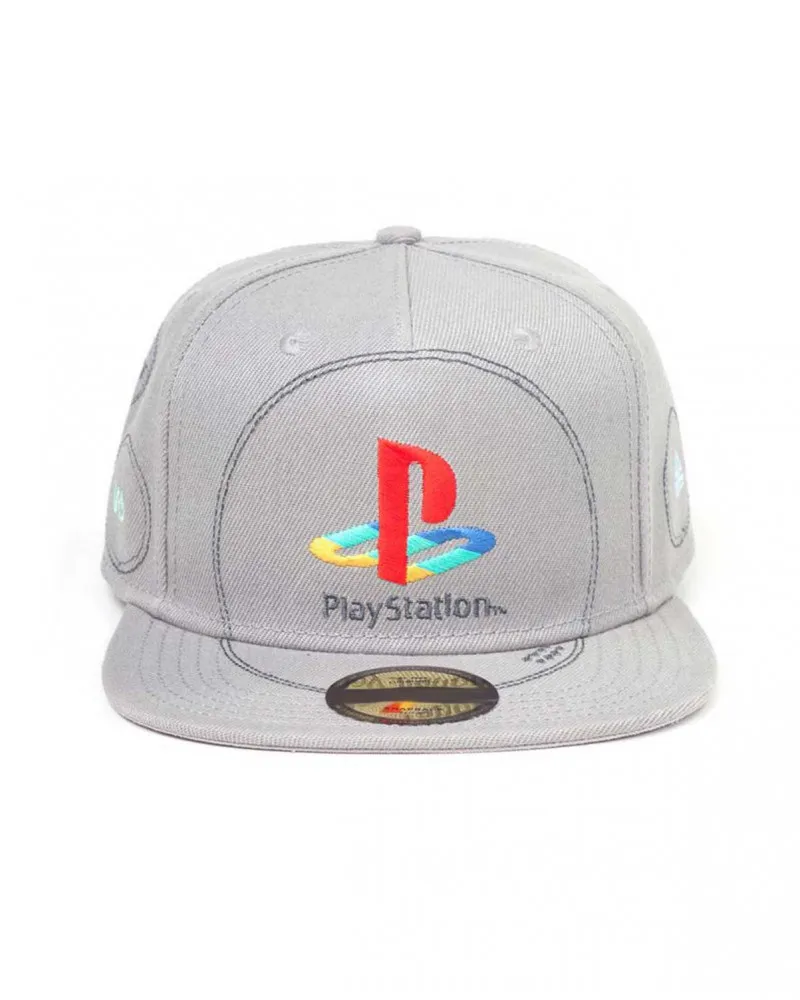 Kačket Playstation - Silver Logo Snapback 