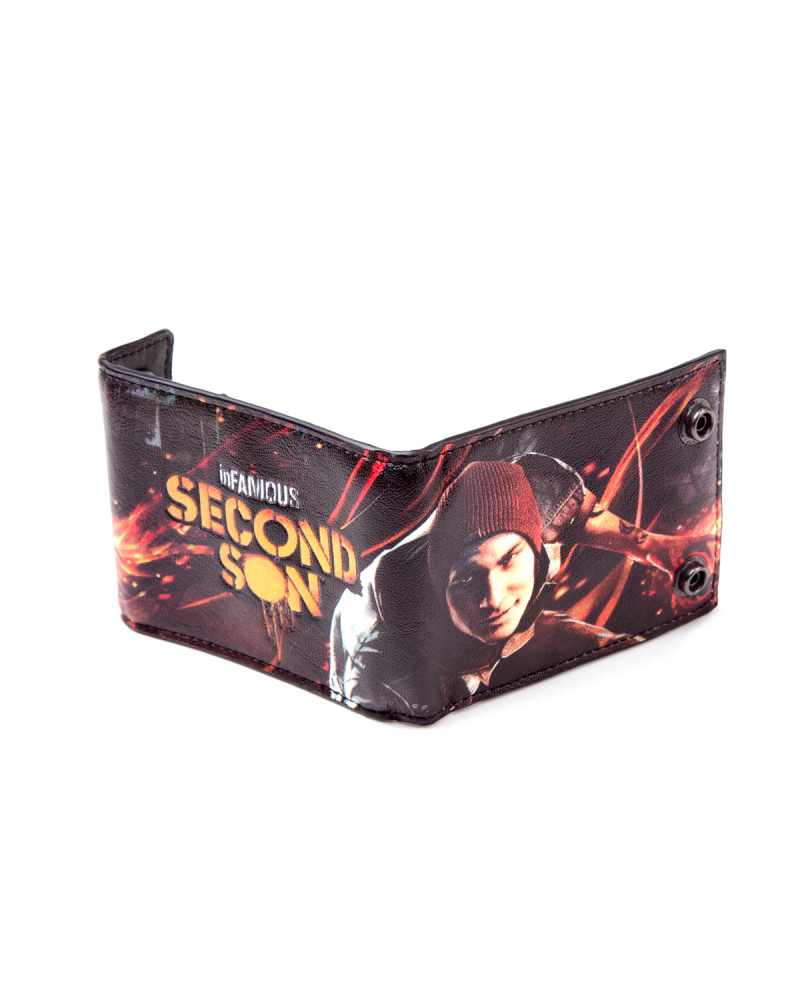 Novčanik Bioworld Infamous Second Son - Denim Allover Printed 