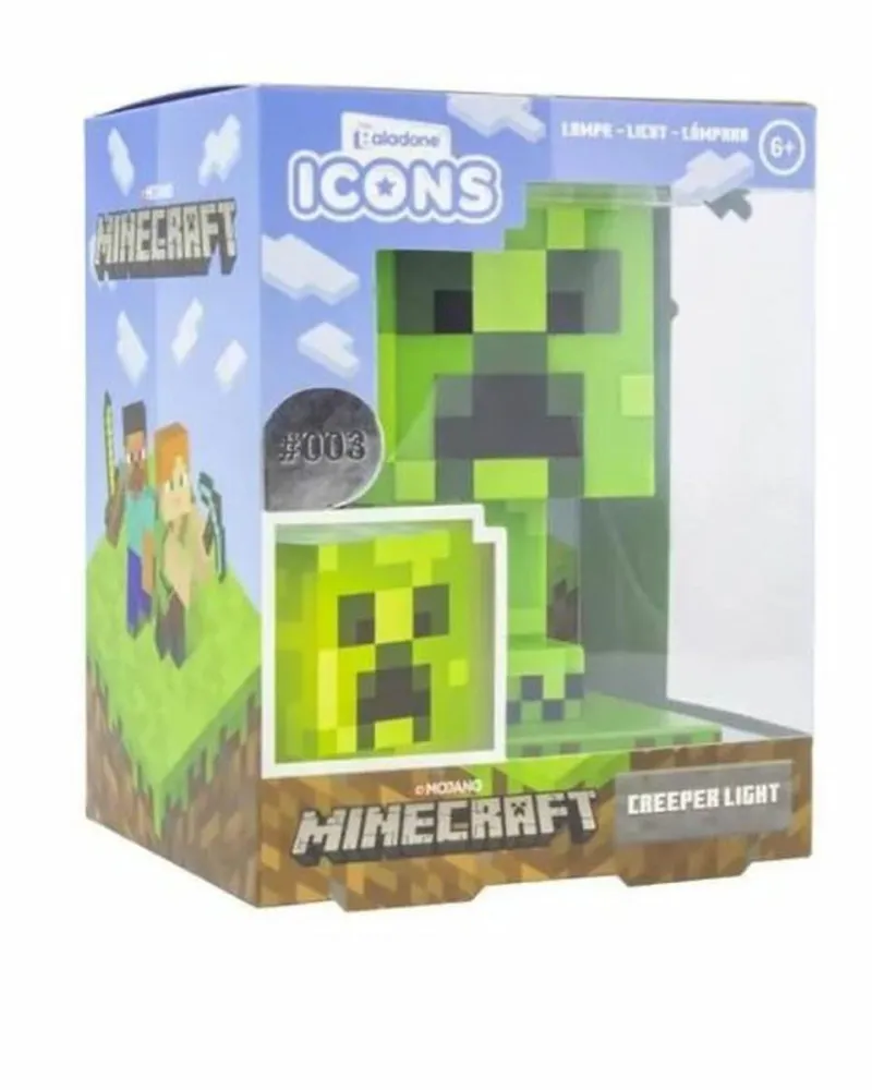 Lampa Paladone Icons Minecraft - Creeper Light 