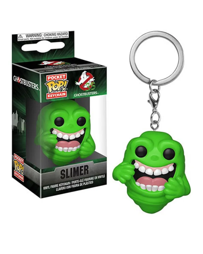 Privezak Ghostbusters POP! Keychain Slimer 