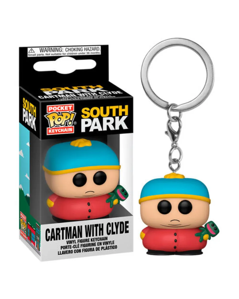 Privezak Pocket South Park POP! - Cartman with Clyde 