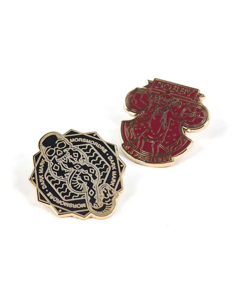 Pin Kings Harry Potter Enamel Pin Badge Set 1.3 - Dark Mark & Dobby 