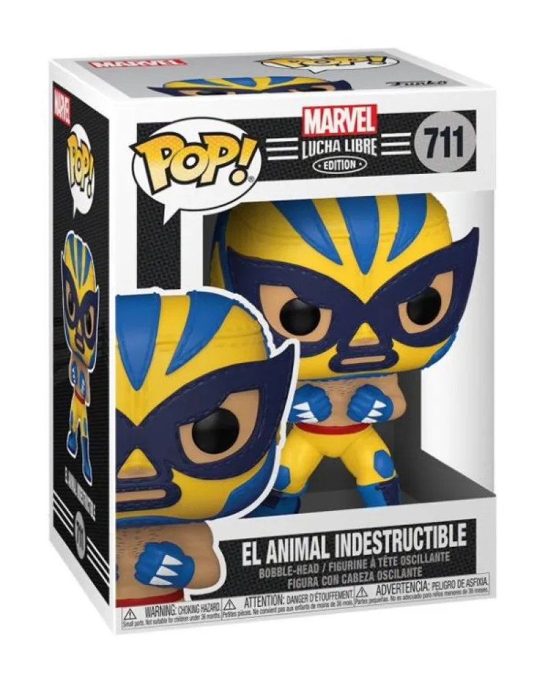 Privezak Pocket Pop! Marvel Lucha Libre - Wolverine 