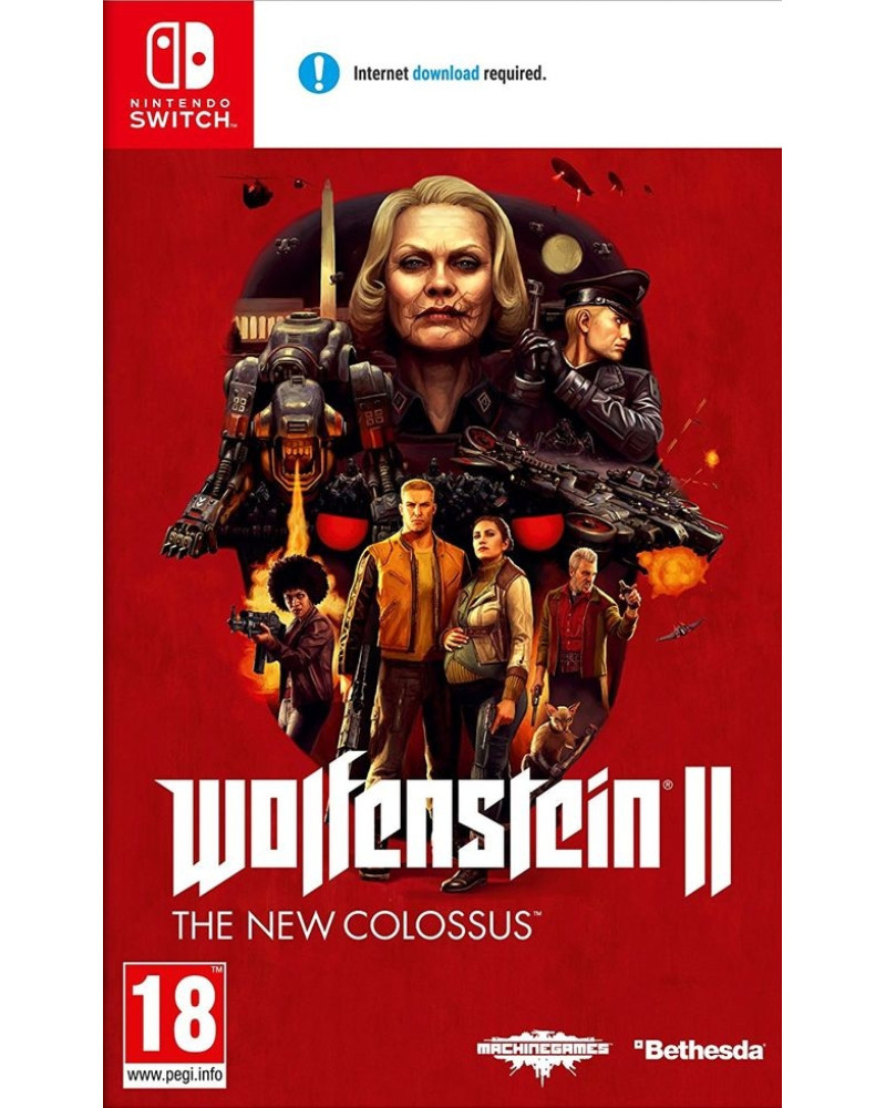 Switch Wolfenstein 2 The New Colossus 