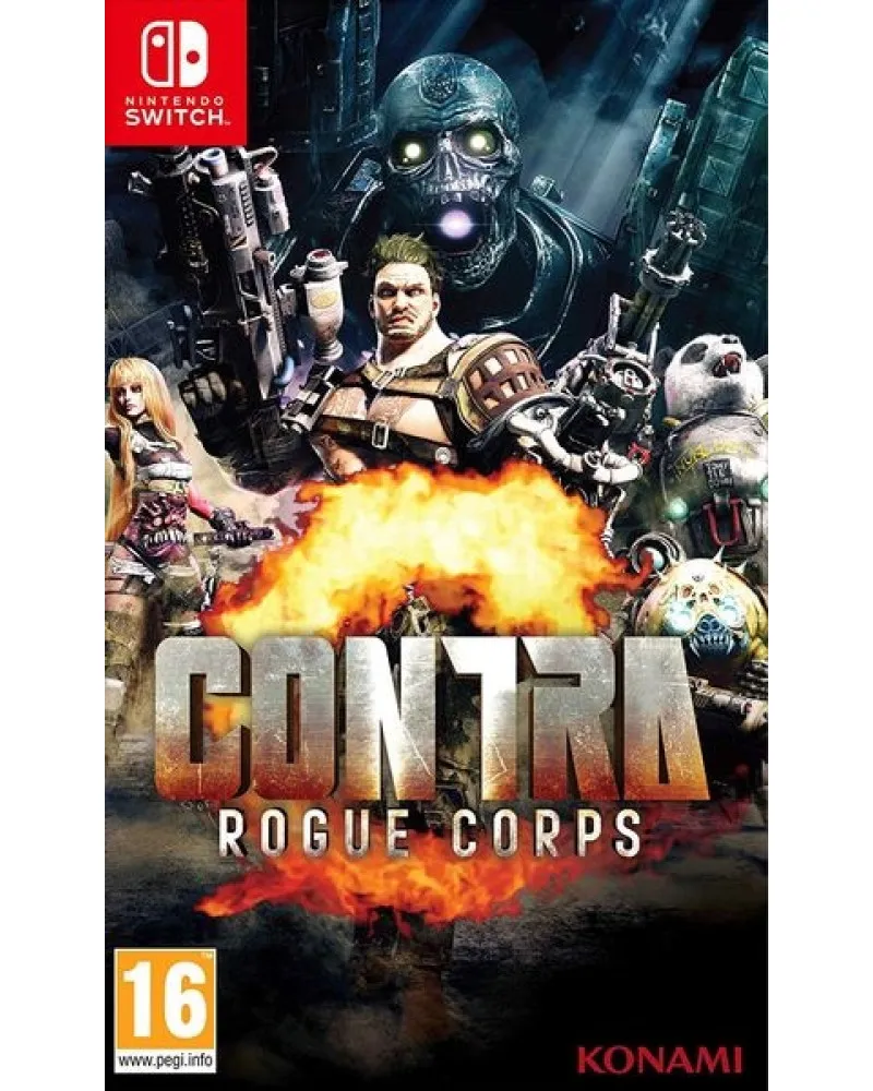 Switch Contra - Rogue Corps 