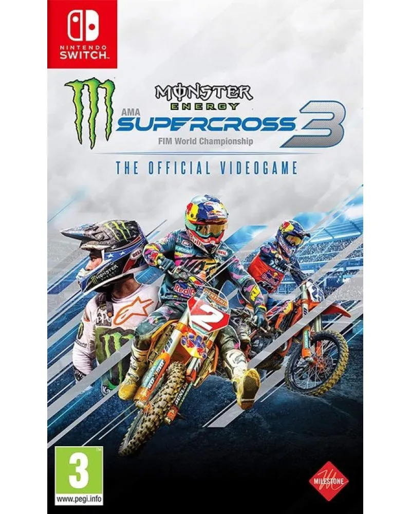 Switch Monster Energy Supercross - The Official Videogame 3 