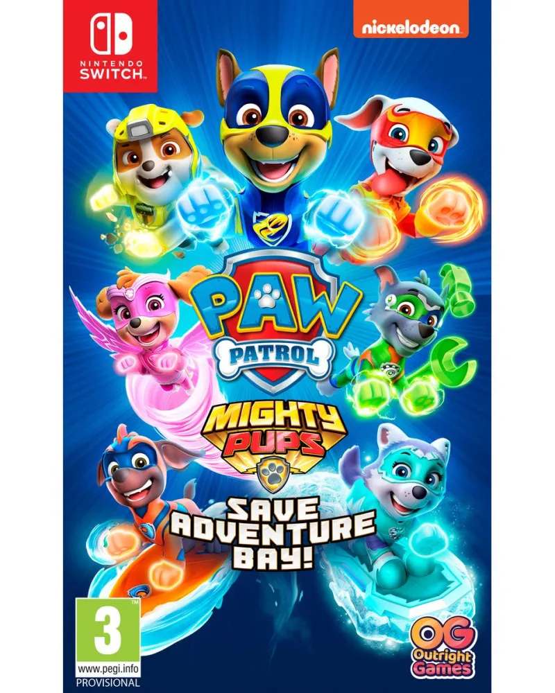 Switch Paw Patrol - Mighty Pups Save Adventure Bay 