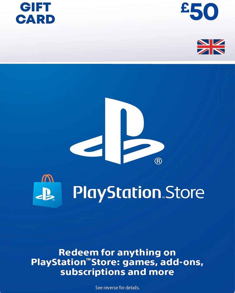PlayStation Network PSN wallet £50 