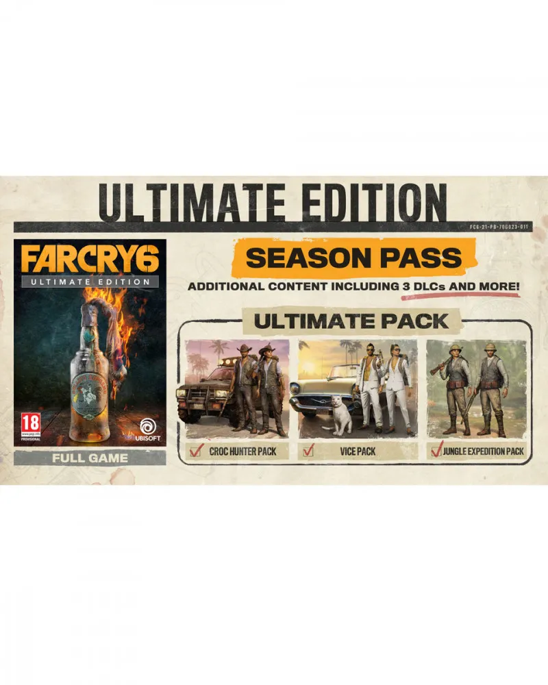 Ps4 Far Cry 6 Ultimate Edition 