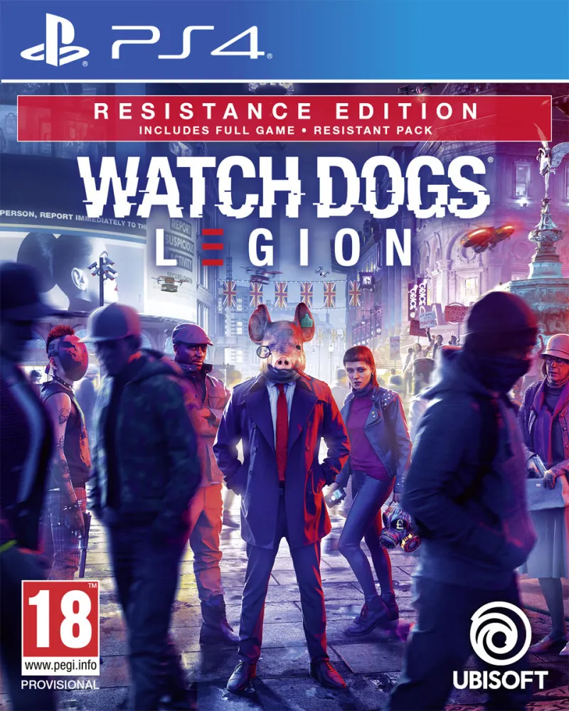 Ps4 Watch Dogs - Legion Resistence Edition 