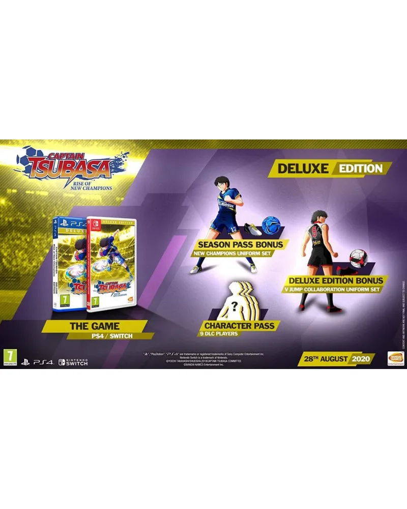 PS4 Captain Tsubasa Rise of New Champions Deluxe Edition 