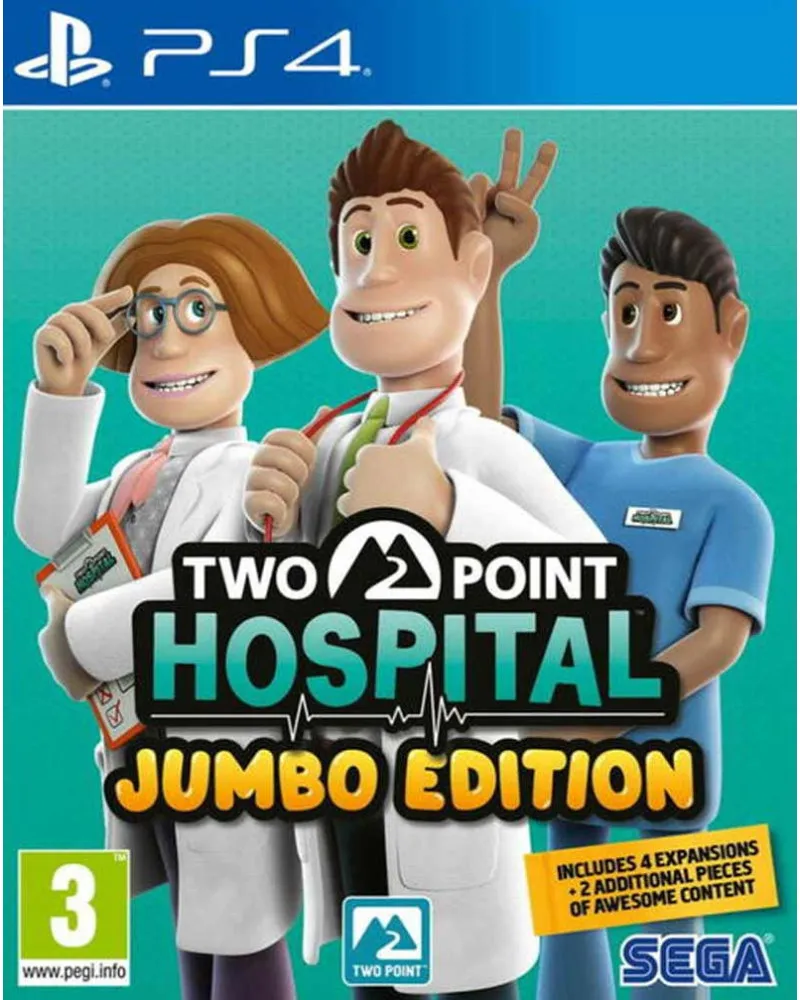 PS4 Two point Hospital Jumbo Edition 