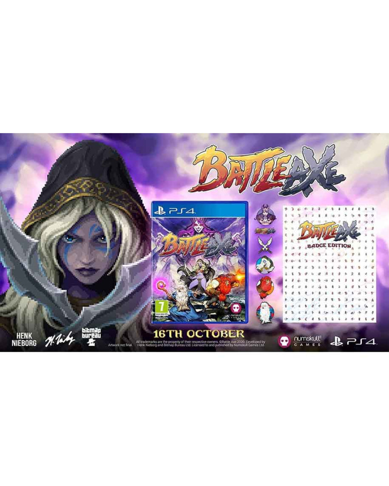 PS4 Battle Axe - Badge Collectors Edition 