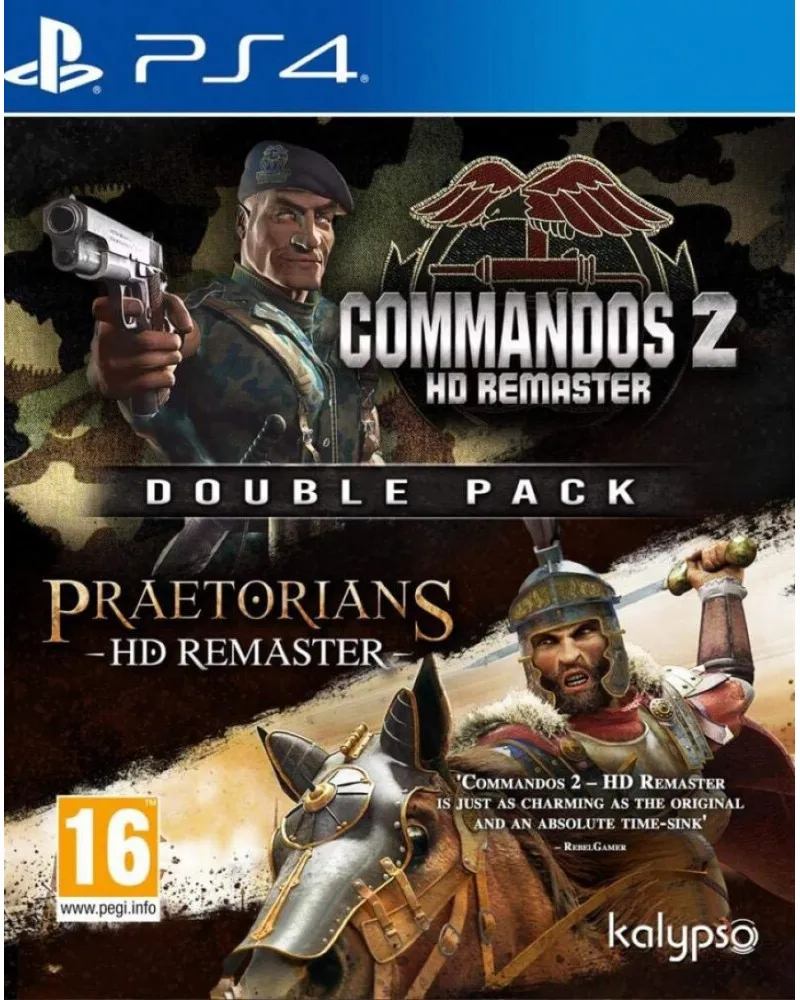 PS4 Commandos 2 & Praetorians - HD Remaster Double Pack 
