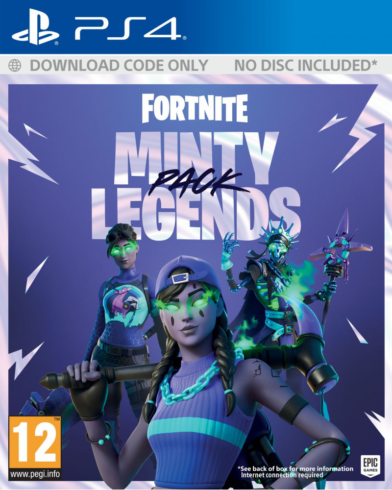 PS4 Fortnite Minty Legends Pack 