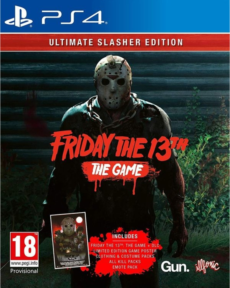 PS4 Friday the 13th - Ultimate Slasher Edition