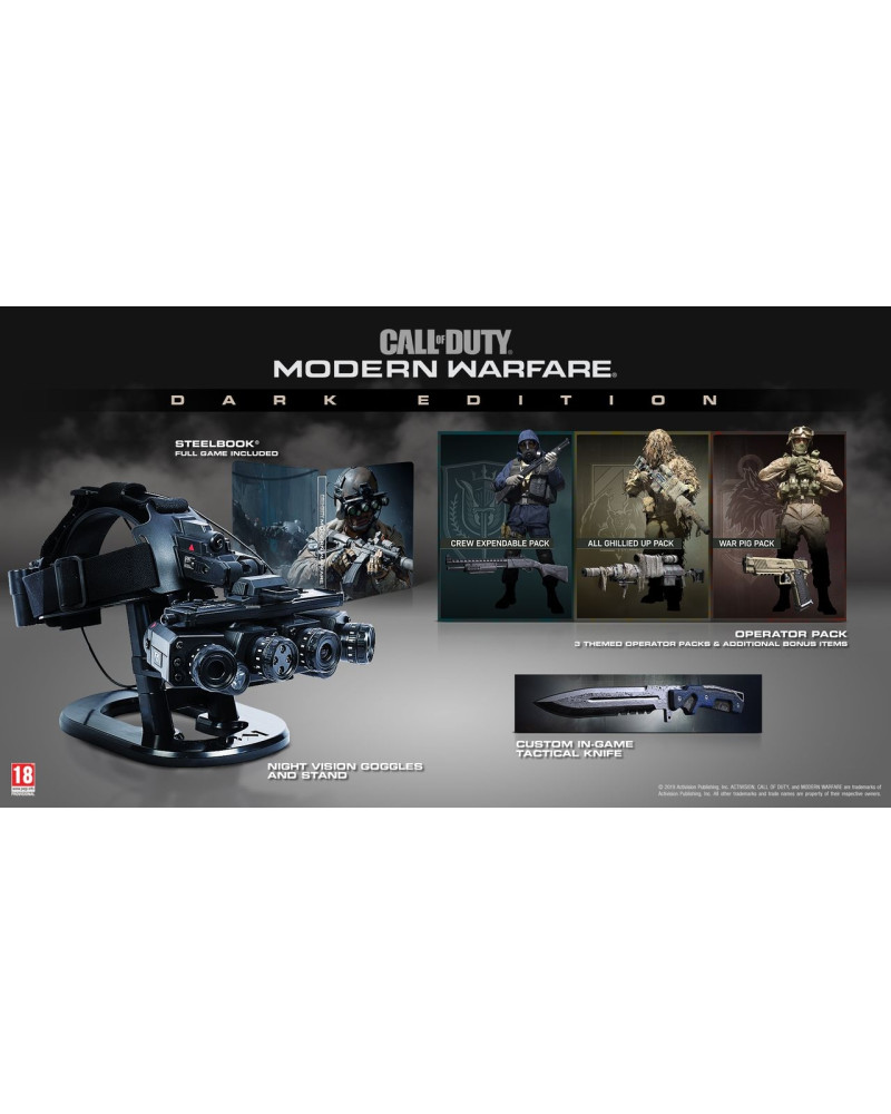 PS4 Call of Duty - Modern Warfare - Dark Edition 