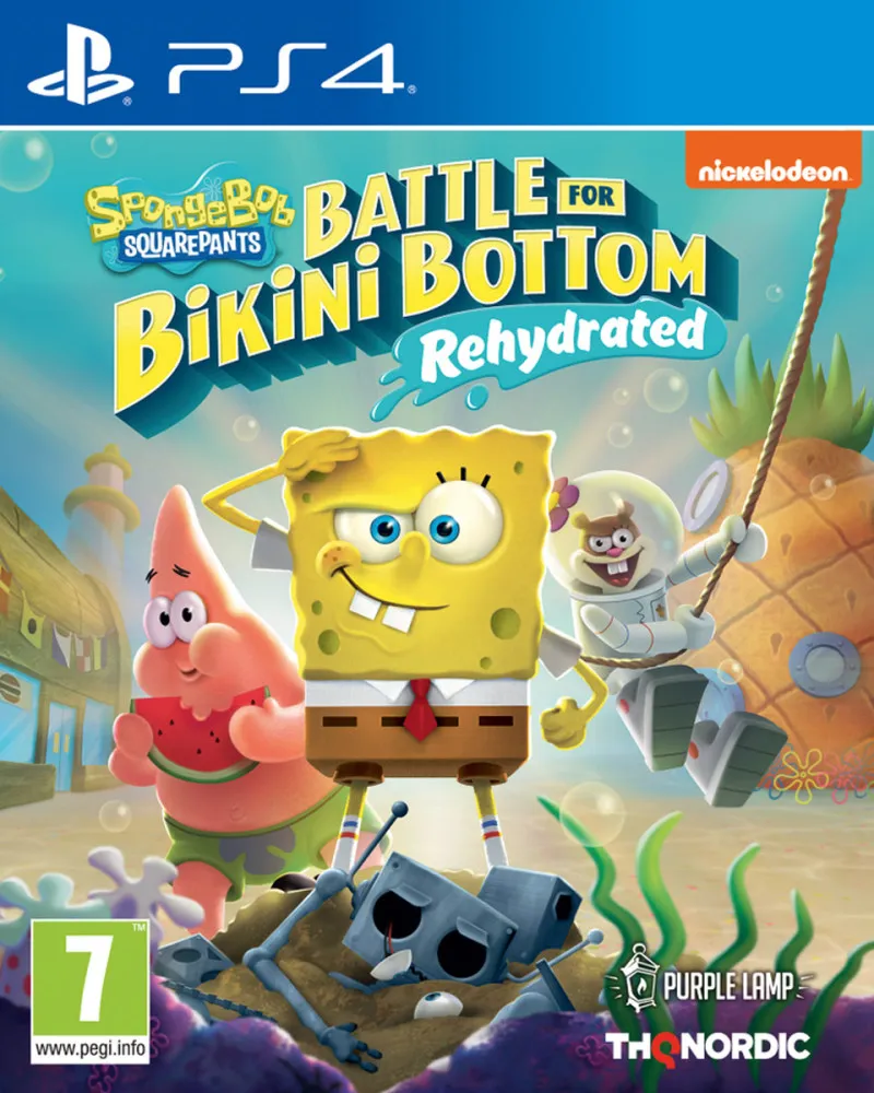 PS4 Spongebob SquarePants: Battle for Bikini Bottom Rehydrated 